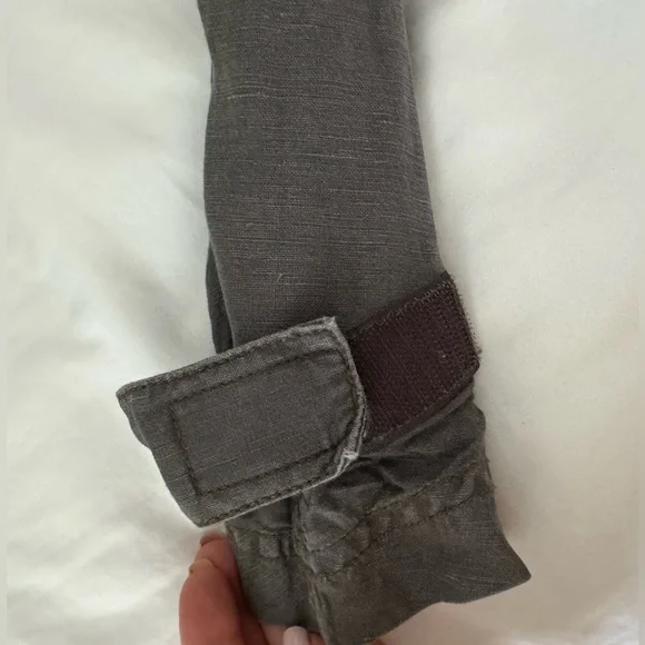 G Star Grey Linen Bomber Jacket size Medium - Picture 13 of 15